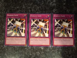 3X Damage Gate YSKR-EN048 - Yugioh Yu Gi Oh! Playset Mixed - Image 1