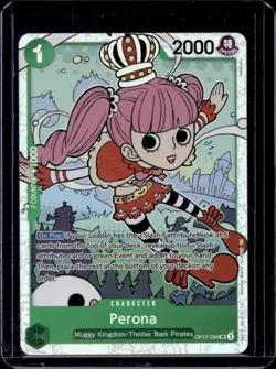 2025 One Piece Legacy of the Master Perona Super Rare #OP12-034 - Image 1