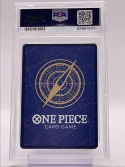 SHURAIYA 2024 ONE PIECE WINGS ALTERNATE ART SUPER RARE #OP06-009 PSA 10 Q1219 - Image 2