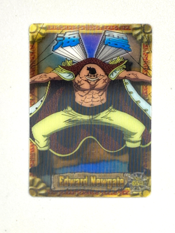Edward Newgate - 054 - One Piece Ensky 3D Card Collection Japanese - Image 1