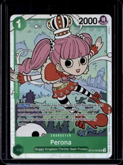 2025 One Piece Legacy of the Master Perona Super Rare #OP12-034 - Image 1