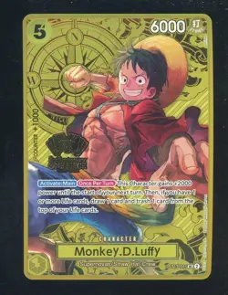 2025 One Piece 2nd Anniversary Promo Monkey D Luffy #ST13-015 - Image 1