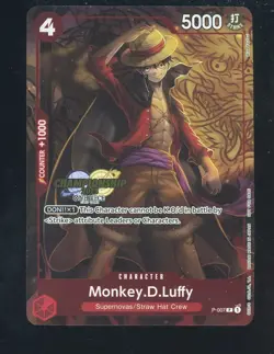Monkey D. Luffy P-007 EN ONE PIECE TCG 2023 Championship Celebration - Image 1