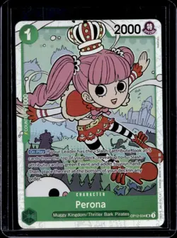 2025 One Piece Legacy of the Master Perona Super Rare #OP12-034 - Image 1