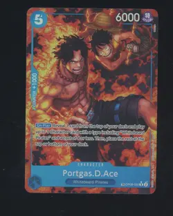One Piece Portgas D. Ace Treasure Rare OP08-052 One Piece TCG - Image 1