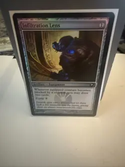 Infiltration Lens FOIL Scars of Mirrodin Artifact Uncommon CARD - Image 1