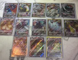 Pokemon VMAX Holo Card Lot 21 - Eevee, Aegislash, Mimikyu, Urshifu, Inteleon - Image 1