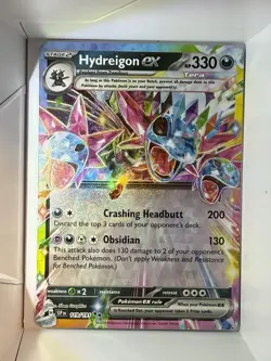 Pokemon TCG Hydreigon EX Double Rare Holo Card 119/191 Surging Sparks - Image 1