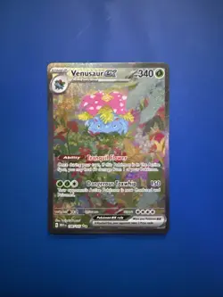 Pokemon TCG Venusaur EX Scarlet & Violet 151 Card 198/165 - Image 1
