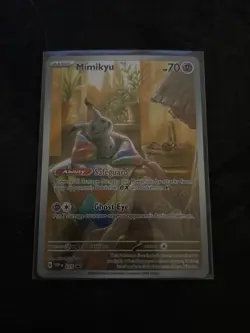 Pokemon TCG Mimikyu Scarlet & Violet Promo Card 075/Promo - Image 1