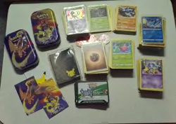 500+ Pokemon Cards Bulk Collection Card Lot - Image 1