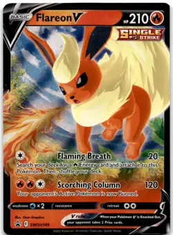 Flareon V - Promo SWSH: Sword & Shield Promo Cards SWSH149 NM - Image 1