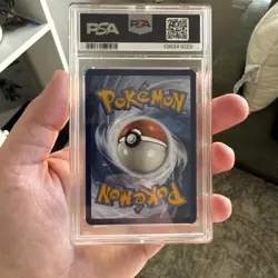 Alakazam EX Holo PSA 8 201/165 Sv: Scarlet & Violet 151 Pokemon Card 2023 NM MT - Image 3
