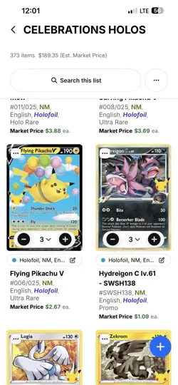 Celebrations Pokemon Card Lot 300+ Cards CHEAP - Image 2
