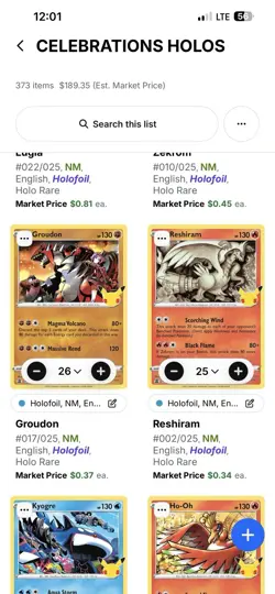 Celebrations Pokemon Card Lot 300+ Cards CHEAP - Image 4
