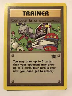 Computer Error #16 Black Star Promo Rare Vintage Pokemon Card - Image 1