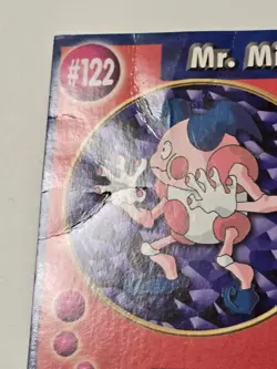 Pokemon 1999 Burger King Promo Card Mr. Mime #122 Pokemon PokeTrivia TCG HP - Image 2