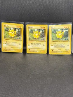 Pokemon TCG Base Set & Team Rocket 13 Card Lot - Charmeleon, Raichu, Pikachu - Image 5