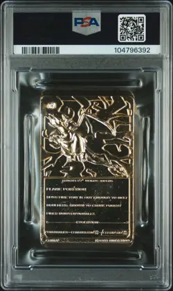 1999 BURGER KING POKEMON GOLD CARDS CHARIZARD PSA 8 - Image 4