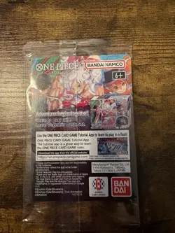 Bandai One Piece CCG Monkey.D.Luffy US Voyage Promo Card Holo 5000 Power - Image 2