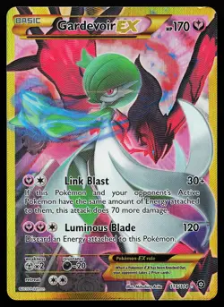 Gardevoir EX 116/114 Secret Rare Full Art XY Steam Siege Pokemon Card - Image 1