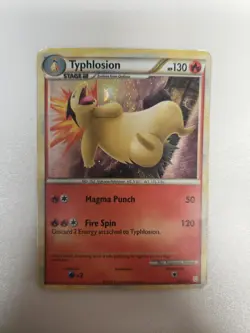 Typhlosion - 32/123 - HGSS Cosmos Holo - Pokemon TCG Card HP - Image 1