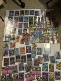 100+ Card Pokemon Lot (holos,ex,sirs,black Star Promos, Etc) - Image 1