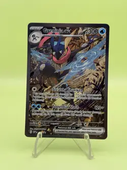 Greninja ex 132 Sv: Scarlet & Violet Promo Cards Holo Alt Art Pokemon TCG NM - Image 1