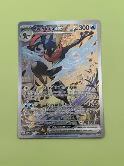 Greninja ex 132 Sv: Scarlet & Violet Promo Cards Holo Alt Art Pokemon TCG NM - Image 3
