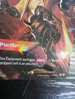 League of Legends Purifier (241/221) Character Card Envar Studio Holo Foil NM - Image 3