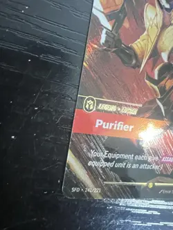 League of Legends Purifier (241/221) Character Card Envar Studio Holo Foil NM - Image 4