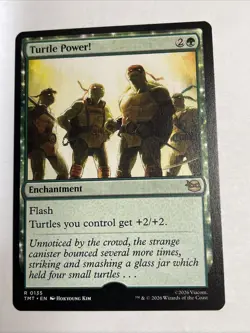 MTG - Turtle Power! - Teenage Mutant Ninja Turtles #135 Rare - Image 1