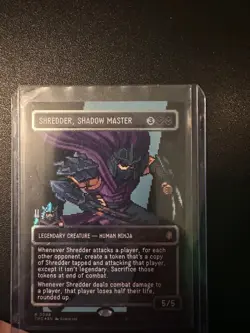 Shredder, Shadow Master (Borderless, Surge Foil) - Image 2