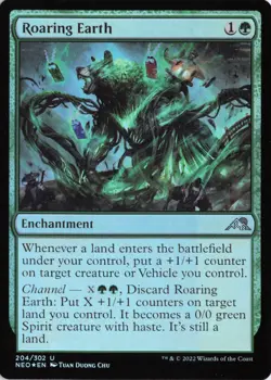 Roaring Earth, #204, NEO, Foil, U - NM - Image 1