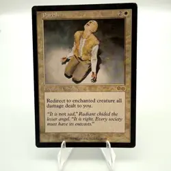 Magic The Gathering Pariah Urza's Saga Regular MP - Image 1