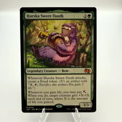 Magic The Gathering Hurska Sweet-Tooth Foundations Jumpstart Regular NM - Image 1