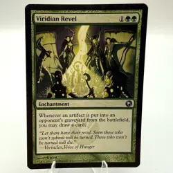 Magic The Gathering Scars of Mirrodin Viridian Revel Regular NM - Image 1
