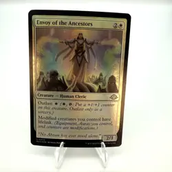 Magic The Gathering Envoy of the Ancestors Modern Horizons 3 FOIL LP - Image 1