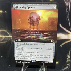 Glistening Sphere (Extended Art) Commander: Phyrexia: All Will Be One Regular NM - Image 1