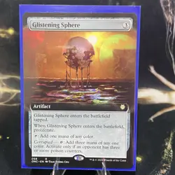 Glistening Sphere (Extended Art) Commander: Phyrexia: All Will Be One Regular NM - Image 3