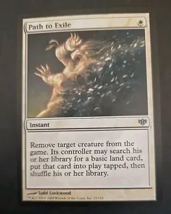 Path to Exile Conflux MTG Regular Near Mint - Image 1