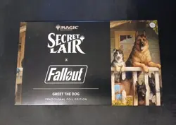 MTG Secret Lair X Fallout: Greet the Dog - Foil Edition Sealed **IN HAND** - Image 1