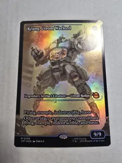 Krang, Utrom Warlord Showcase Foil NM MTG Teenage Mutant Ninja Turtles - Image 1