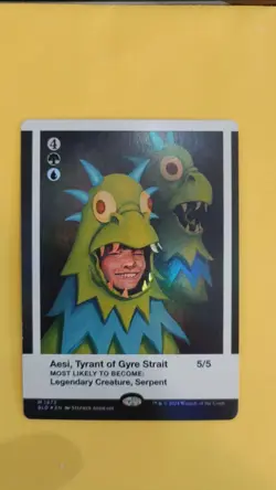MTG Aesi, Tyrant of Gyre Strait RAINBOW FOIL Secret Lair 1873 NM - Image 1