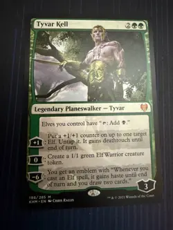 MTG Magic Tyvar Kell Kaldheim Regular Mythic Rare NM - Image 1