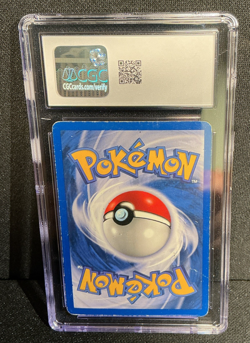 Chansey - 3/130 - Holo Rare - Unlimited Edition Pokemon Base Set CGC 4.5 - Image 2