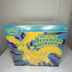 Pokemon Mega Evolution Ascended Heroes Elite Trainer Box Dragonite Zekrom - Image 1