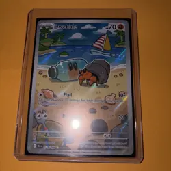 Dwebble Black Bolt Holo Illustration Rare Pokemon 129/086 SV - Image 1