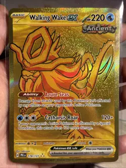 Walking Wake EX - Prismatic Evolutions 178/131 - Hyper Rare - NM - Pokemon TCG - Image 1
