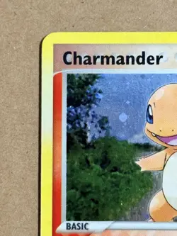 2004 POKEMON EX RED & GREEN #113/112 CHARMANDER HOLO - SECRET RARE - MINT - Image 3
